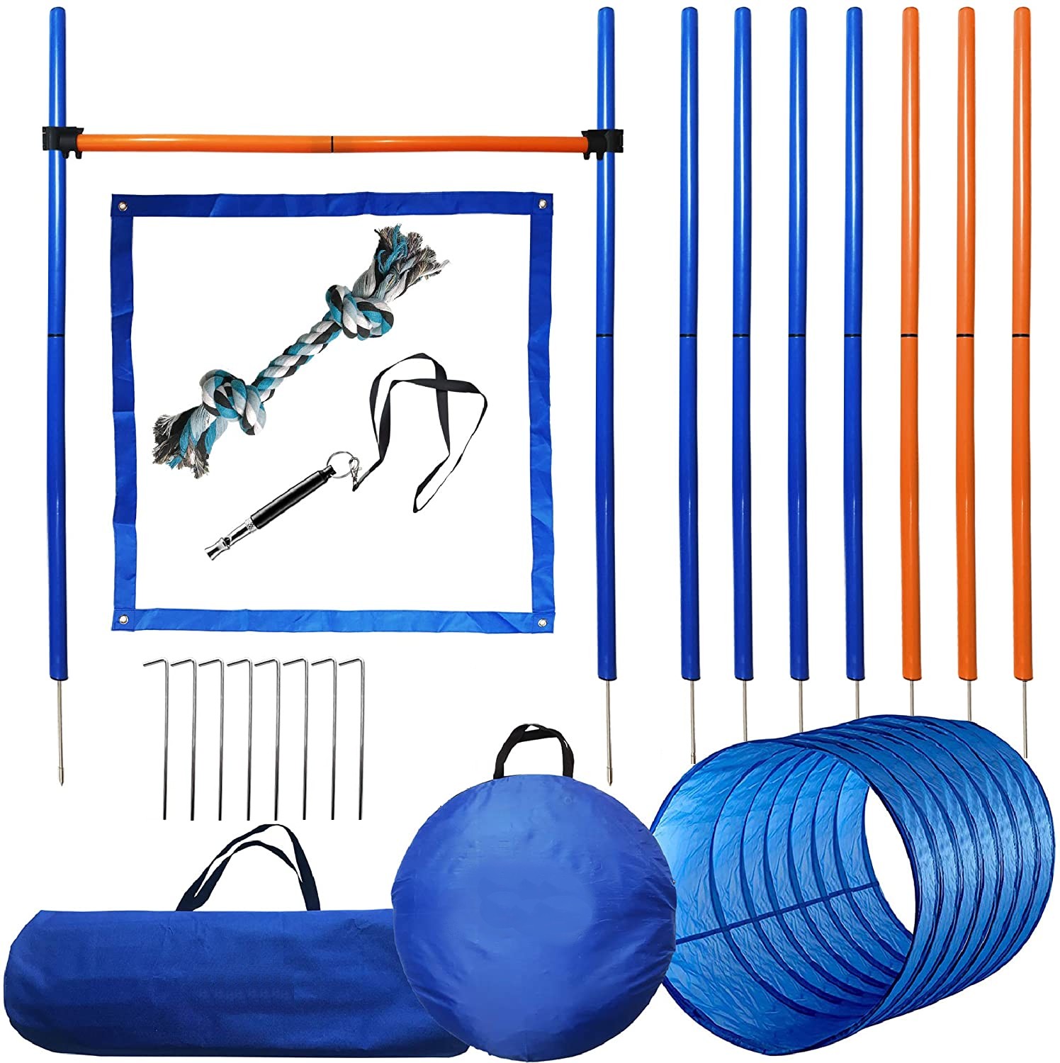 Agility Hurdle Set - Pet köpek çeviklik ekipmanları seti kiti