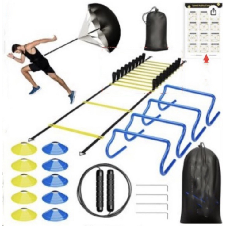 Agility Hurdle Set - 2026 Çok Satan Profesyonel Çeviklik Merdiveni