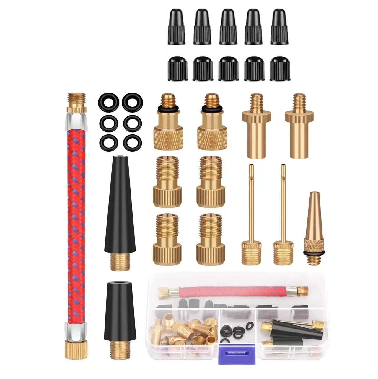 Basketball Pump Needle - 21/30 Adet Bisiklet Lastiği Şişirme Tüpü