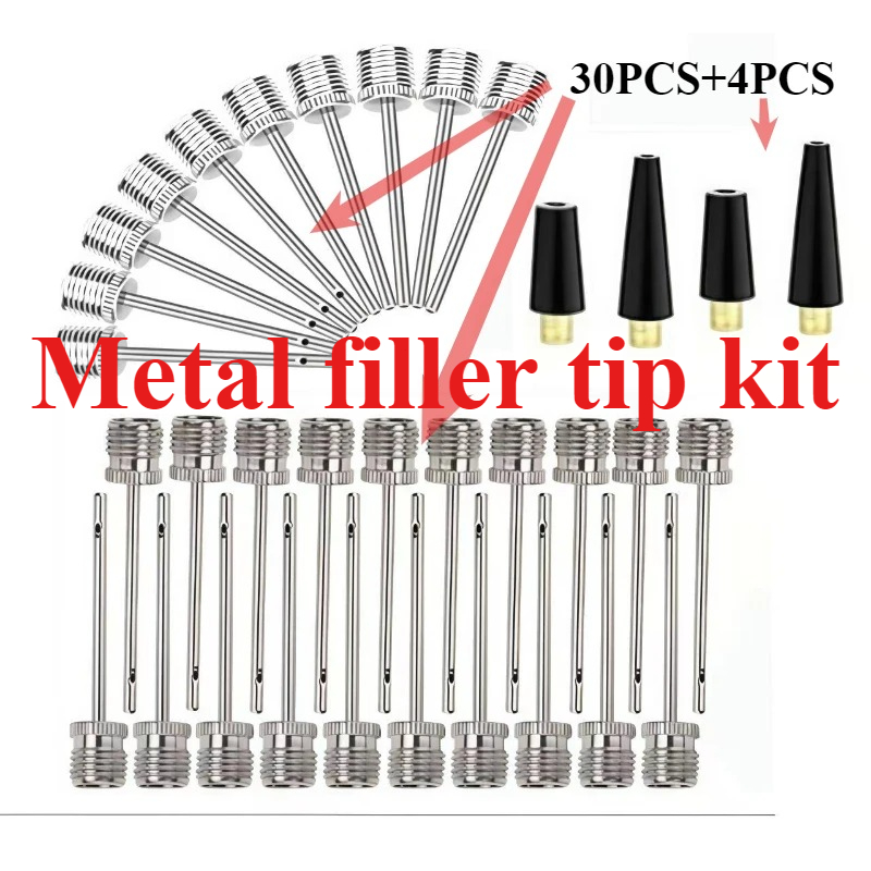 Basketball Pump Needle - Basketbol Pompası için Metal Hava Nozul